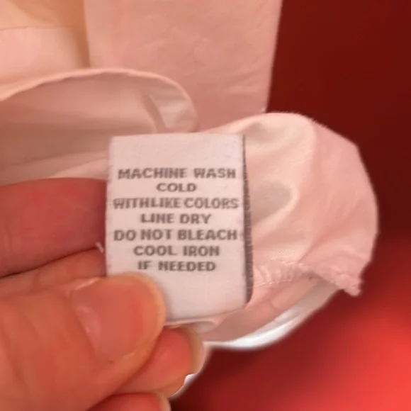 Like new Dressbarn white button down collared shirt - Picture 11 of 13